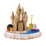 sand castle cake