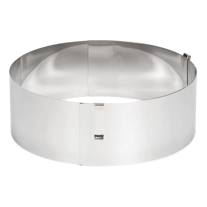 Adjustable pastry ring