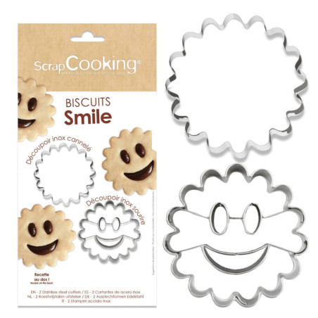 Smile cookie cutters