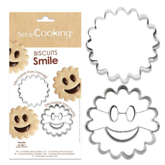 Smile cookie cutters