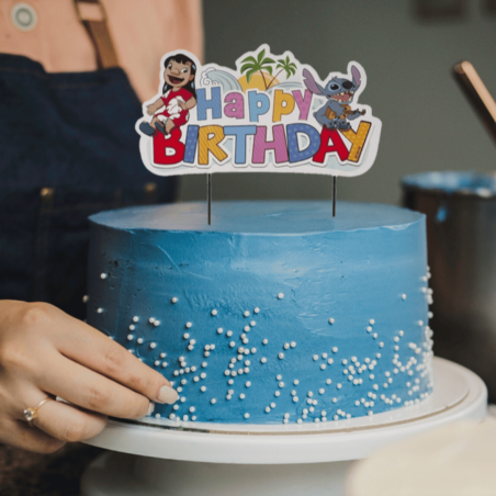 Stitch Birthday Cake