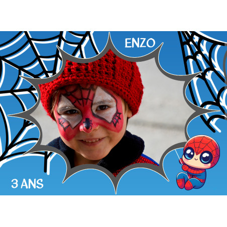 Spider edible photo at a low price - A4 format!