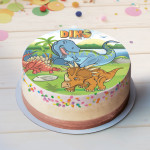 dinosaur cake