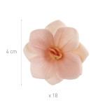 18-light pink wafer flowers-4 cm