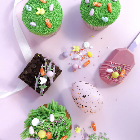 Magnum cake decorated with Happy Easter Sprinkles