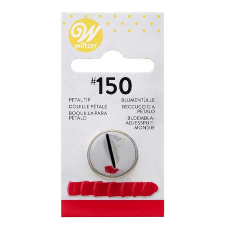 Wilton 150 Carnation Petal Nozzle Packaging
