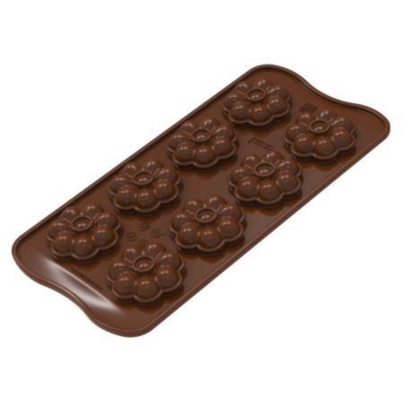 Silicone mold flowers for chocolates - Silikomart