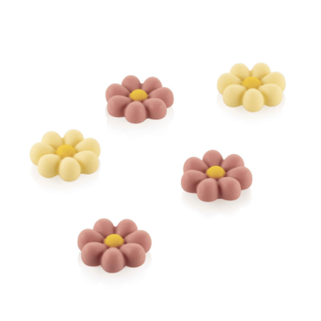 Silicone mold flowers for chocolates - Silikomart