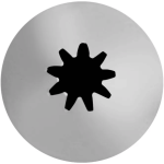 Wilton Stainless Steel Star Tip #22