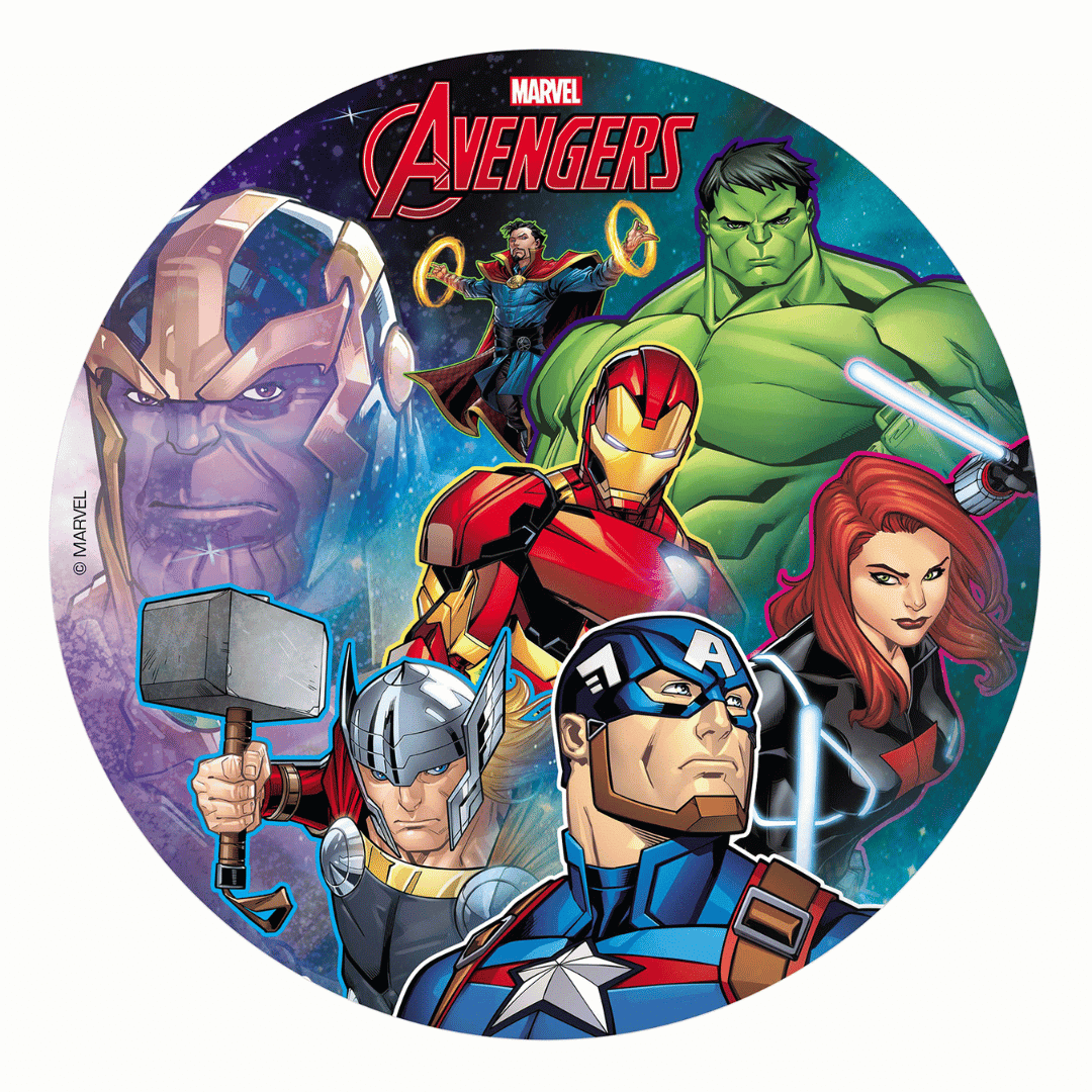 Avengers Sugar Disc