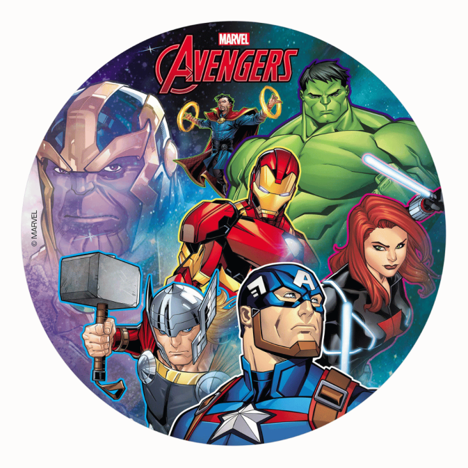 Avengers Sugar Disc