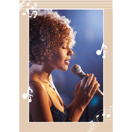 Personalized Musician sugar sheet A4