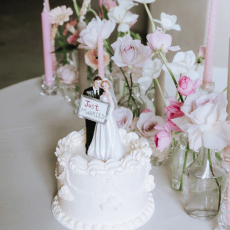 figurine sur wedding cake