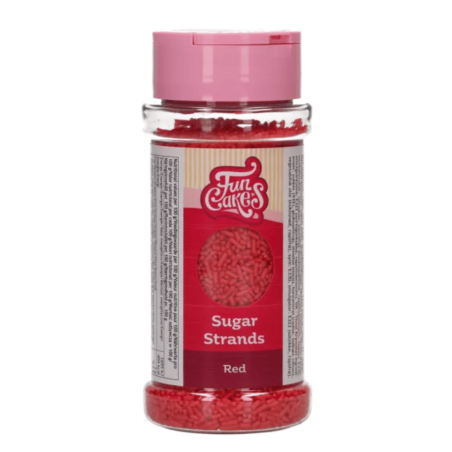 Funcakes Red Sugar Sprinkles