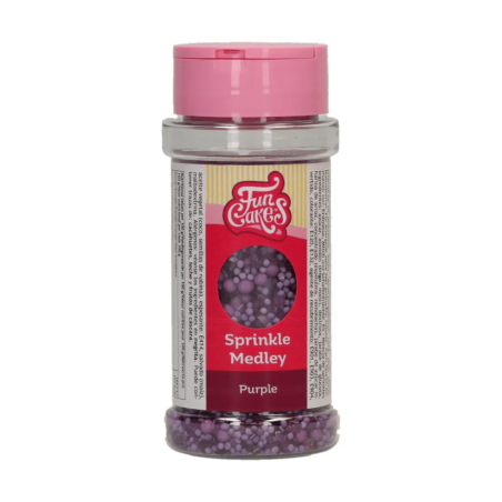 sprinkles medley purple