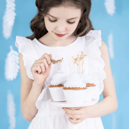 Communion Cupcake Toppers - 6 pieces
