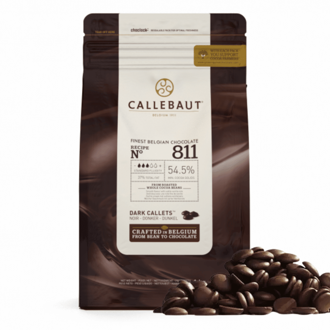 Callebaut dark couverture chocolate 54.5% | Belgian Chocolate
