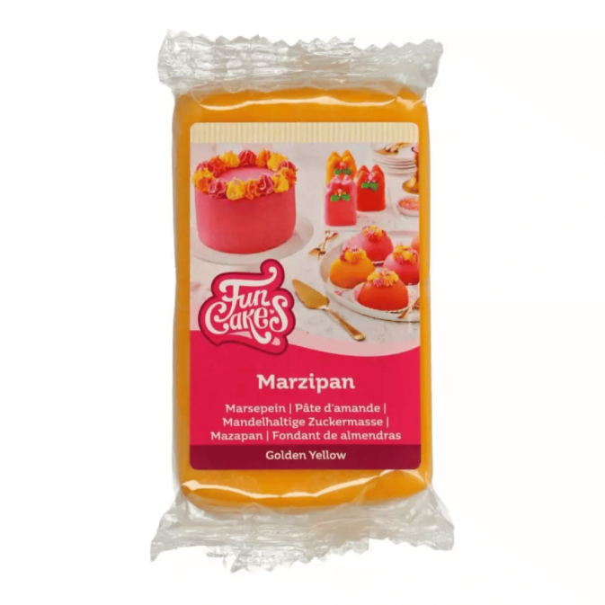 Funcakes yellow almond paste 250 gr