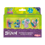set of 4 Stitch candles