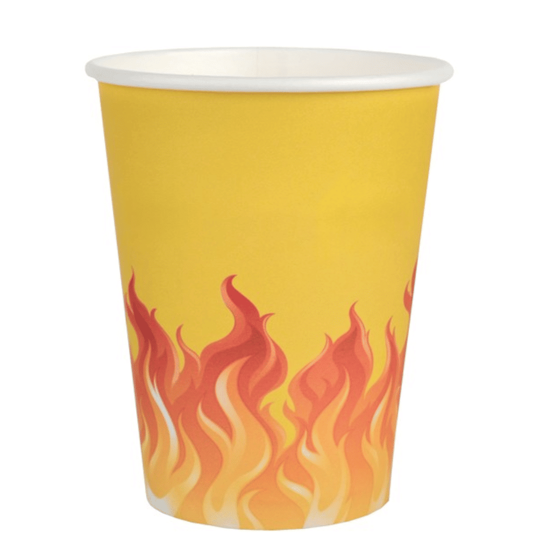 10 firefighter cups