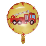 Firefighter foil balloon 45cm diameter