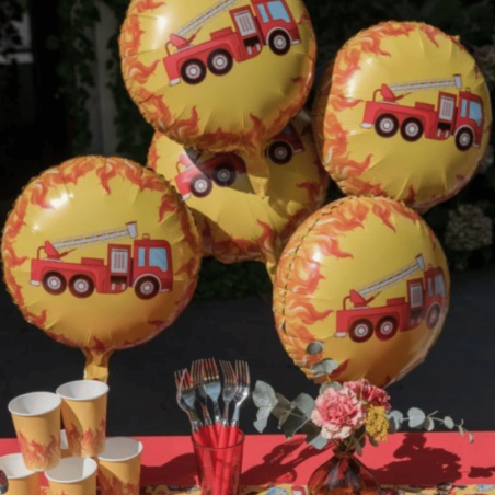balloons on the birthday table