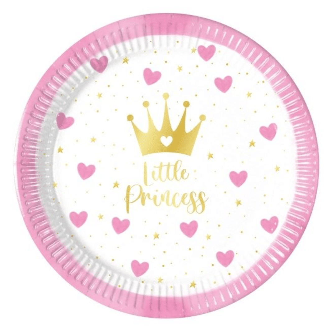 assiettes my little princess
