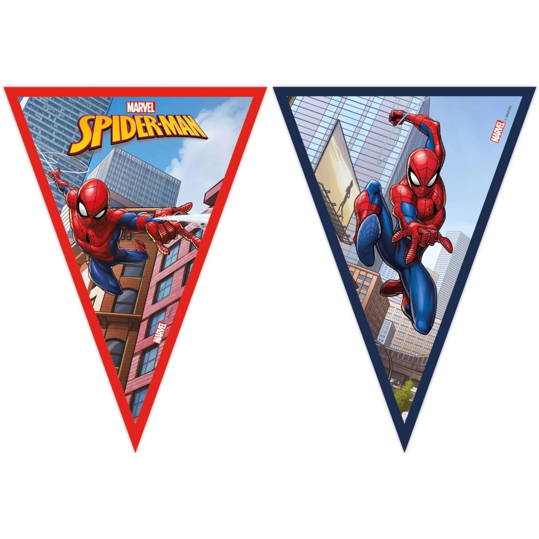 Pennant Garland | Spiderman Birthday