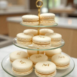 personalized macaron shells