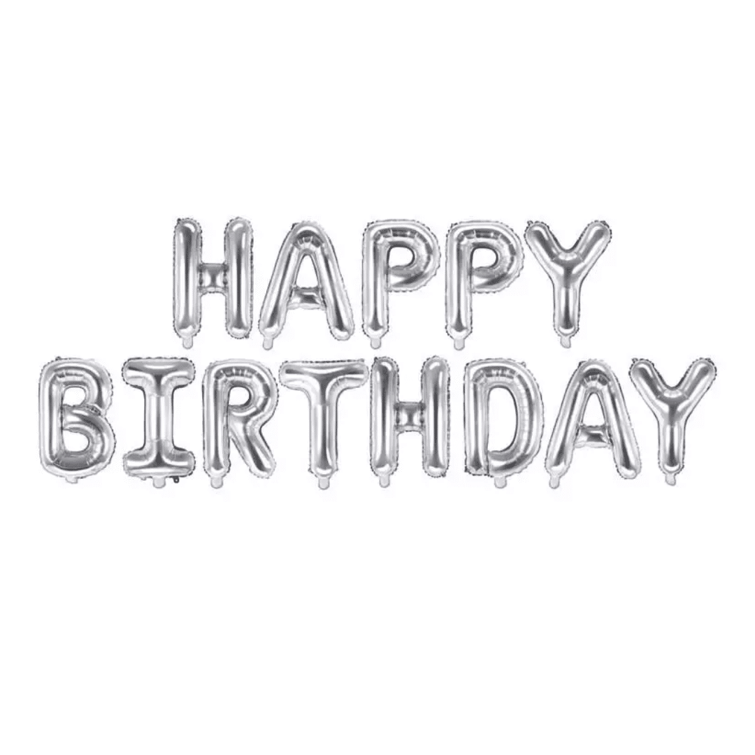 kit-ballons-happy-birthday-argent