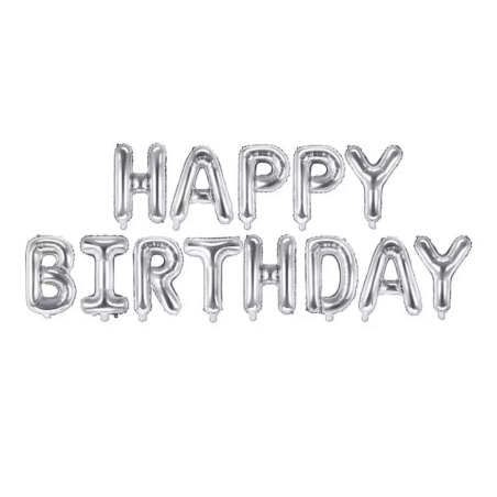 kit-ballons-happy-birthday-argent