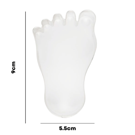 Baby feet cookie cutter 9 cm size