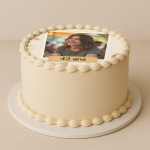 Edible print to personalize round 24 cm