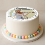Edible photo music round 24 cm