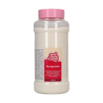 jar of Mini white sugar pearls 1 mm - 800 gr