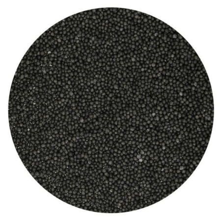 Mini black sugar pearls 1 mm - 800 gr
