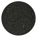 Mini black sugar pearls 1 mm - 800 gr