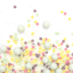 Sweet decorations to sprinkle Spring