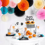 silver table decoration