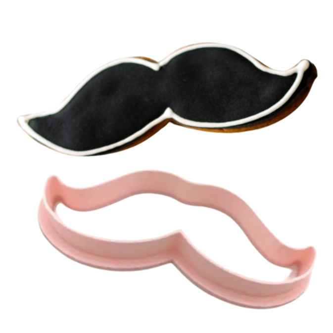 Mustache cookie cutter 8.5 cm for shortbread