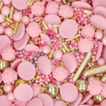 Sprinkles glamour pink
