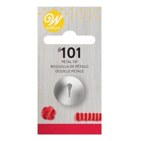 Wilton 101 Petal Nozzle Packaging