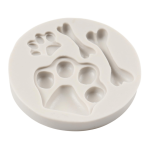 dog paw silicone mold