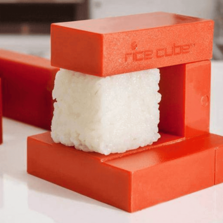 Rice Cube with rice block