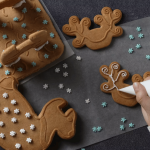 cookie decorated with icing