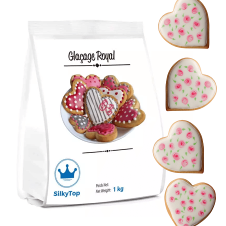 royal icing with cookies