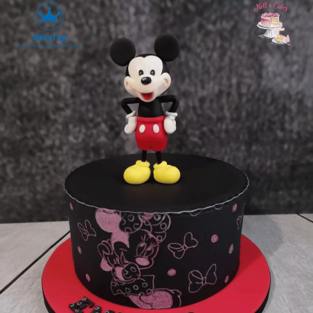 Mickey sugar paste cake