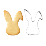 Rabbit head cookie cutter