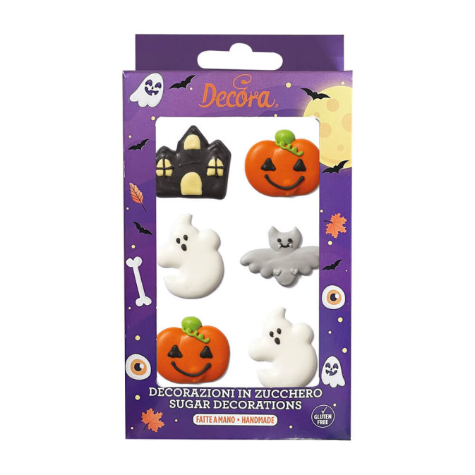 6 Halloween sugar subjects
