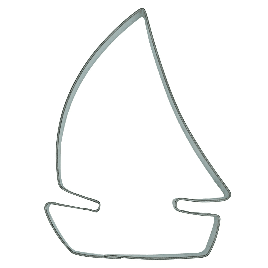 Boat cookie cutter for cake design